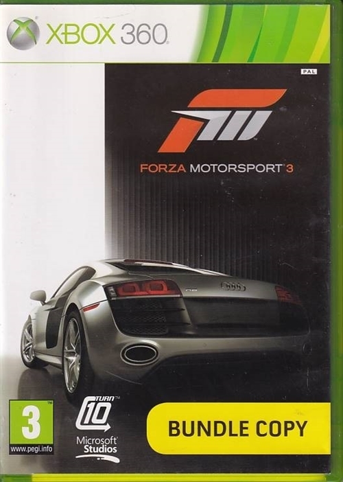 Forza Motorsport 3 - Bundle Copy - XBOX 360 (B Grade) (Used) (Eng)
